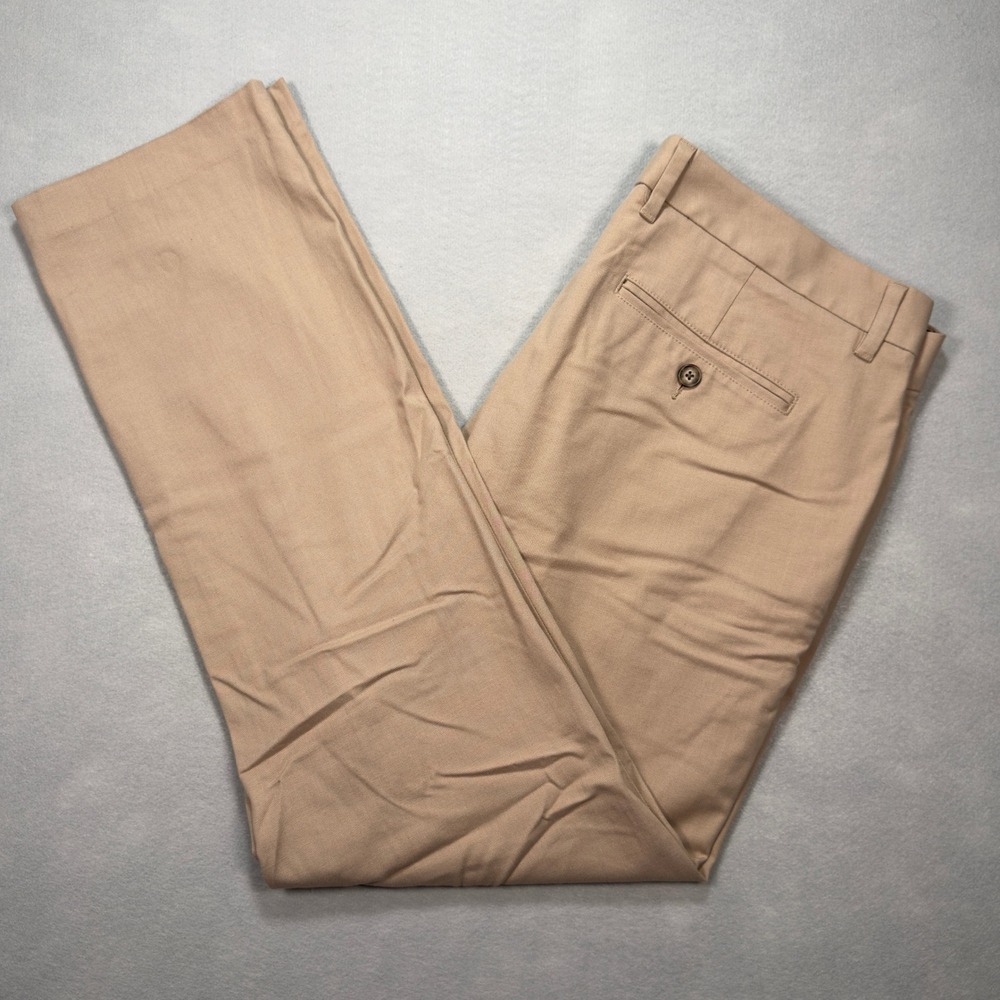 Bonobos Friday Chino Pants Men 34 X 30 (36" X 29") Stretch Khaki Weekday Warrior